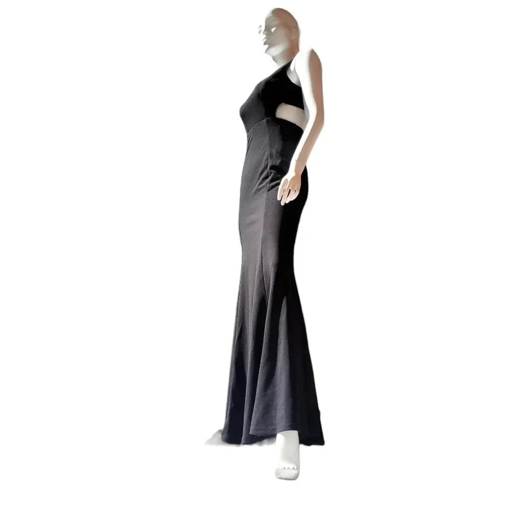 Lulus Black Cutout Maxi Dress Size Small - Picture 3 of 14